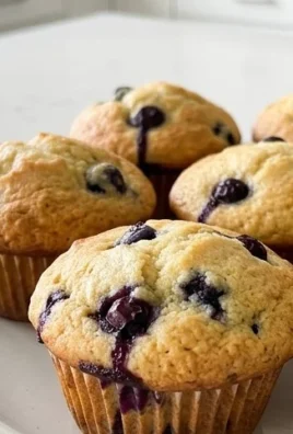 Sour Cream Blueberry Muffins
