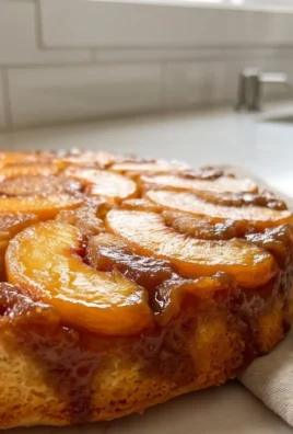 Peach Upside-Down Cake Recipe