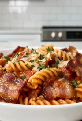 Beef Bacon Pasta