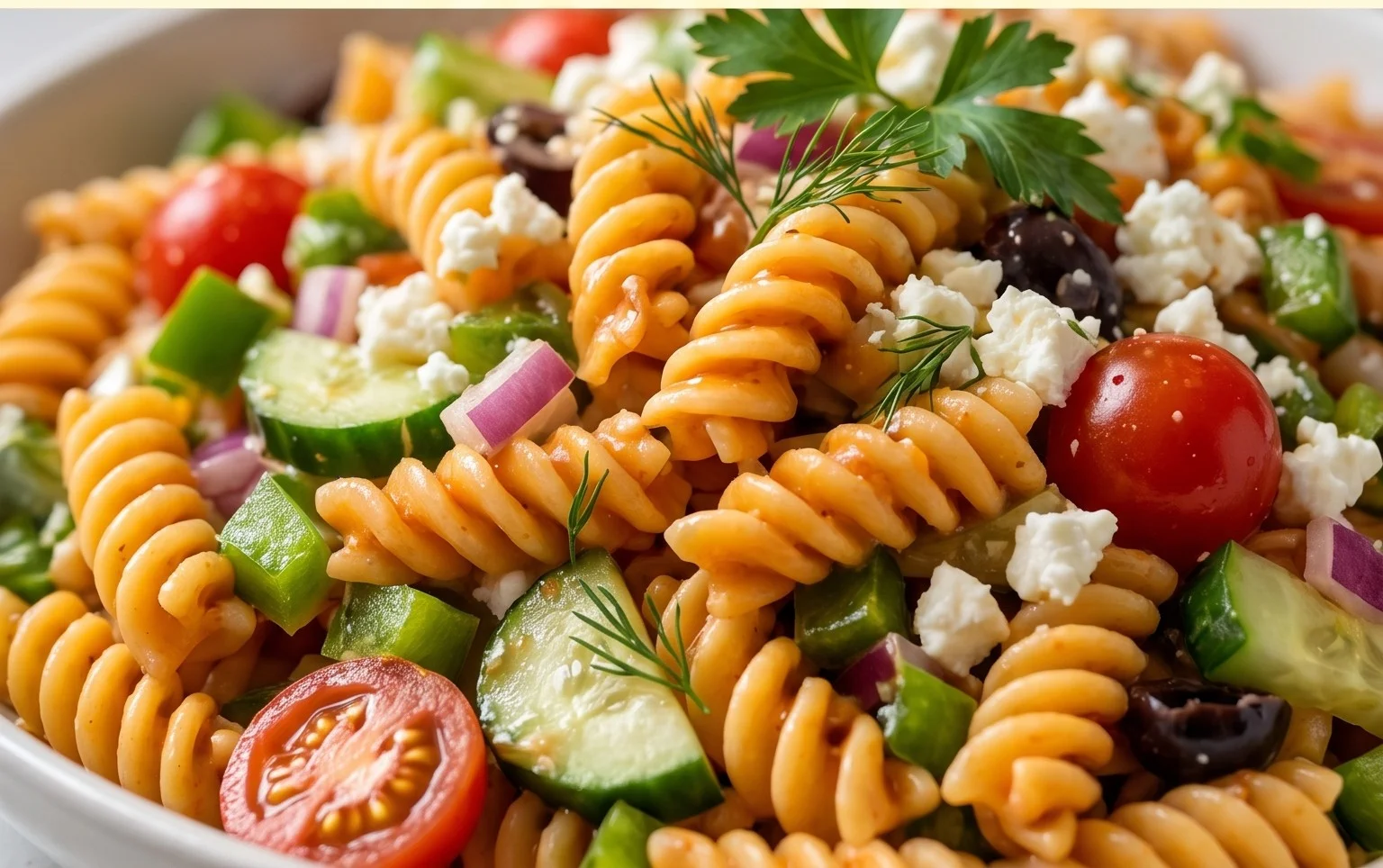 French Dressing Pasta Salad