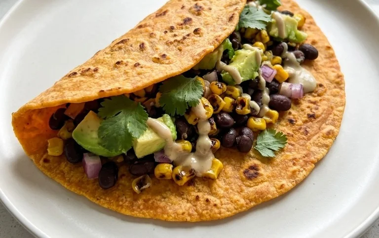 Sweet Potato Tortillas (Gluten-Free Vegan Wraps)