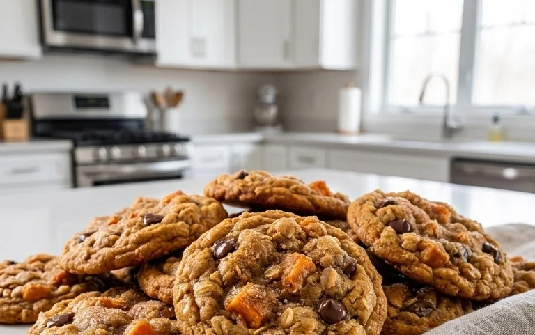Sweet Potato Oatmeal Cookies