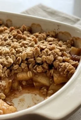 Healthy Breakfast Apple Crum extractble
