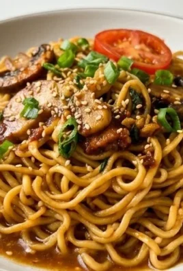 Easy Saucy Ramen Noodles