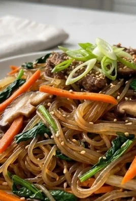 Japchae (Korean Glass Noodle Stir Fry)
