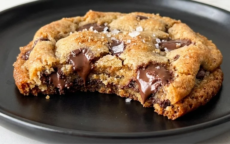 Crispy and Chewy Chocolate Chip Cookies