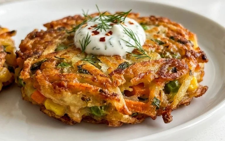 Vegetable Potato Fritters