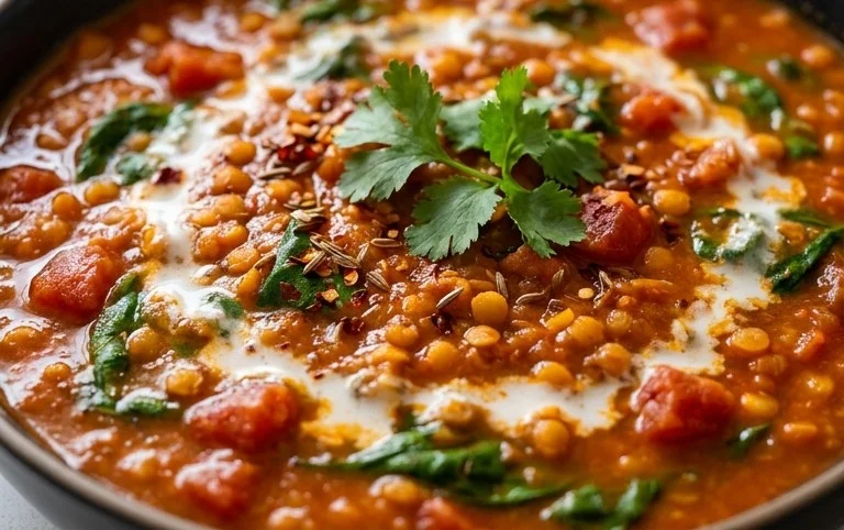 Spicy Red Lentil Curry
