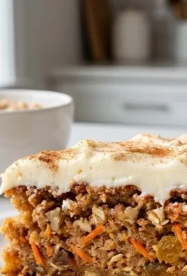 Easy Flourless Oatmeal Carrot Cake Recipe