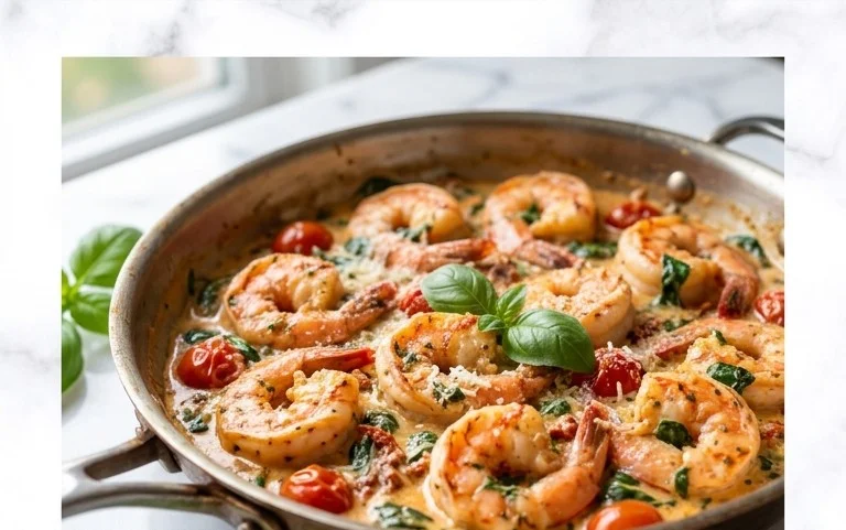 Tuscan Shrimp (One-Pan, 30-Minute Dinner)
