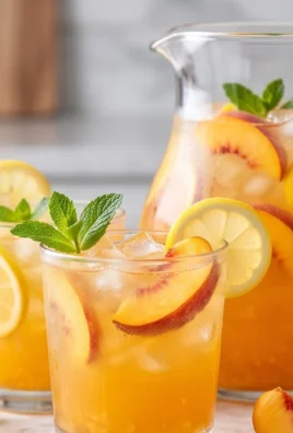 Refreshing Peach Lemonade
