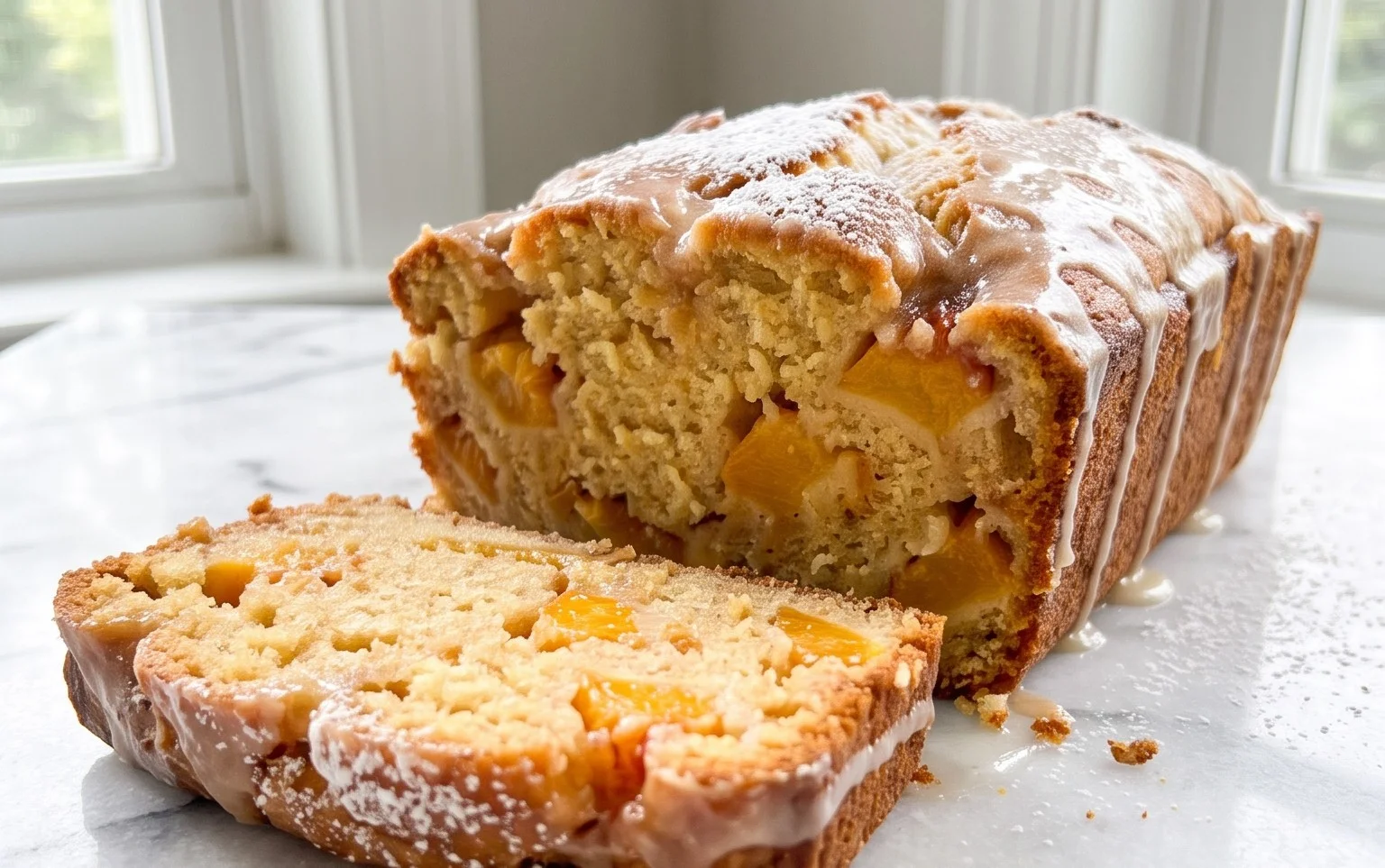 Southern Peach Bread