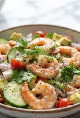 Cucumber Shrimp Salad
