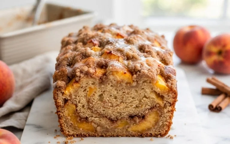 Spiced Peach Bread