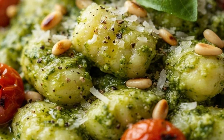 Creamy Pesto Gnocchi