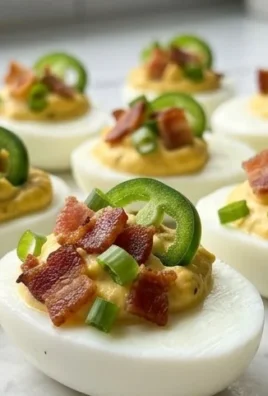 Jalapeno Popper Deviled Eggs
