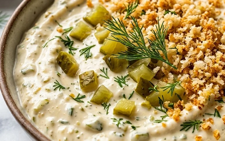 Easy Fried Pickle Dip (Dairy-Free Option)