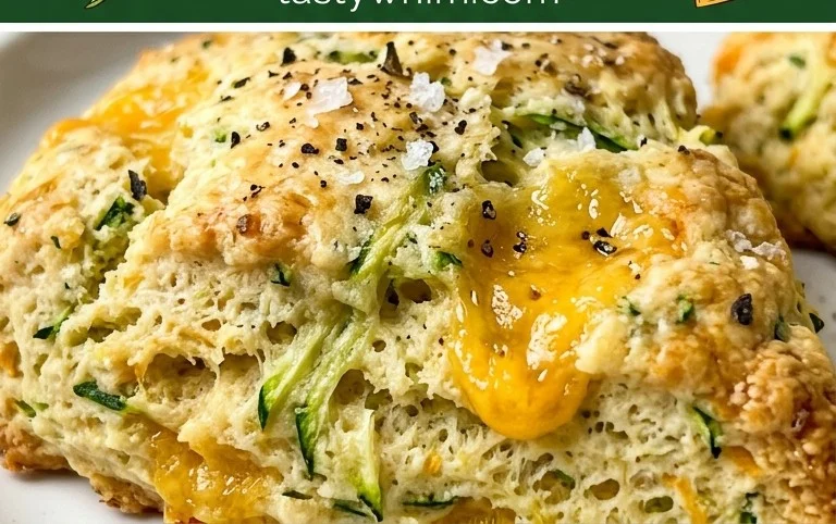 Zucchini Cheddar Scones
