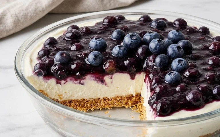 No-Bake Blueberry Yum Yum
