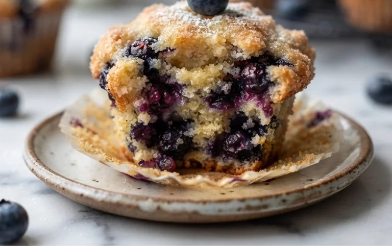 Homemade Blueberry Muffins