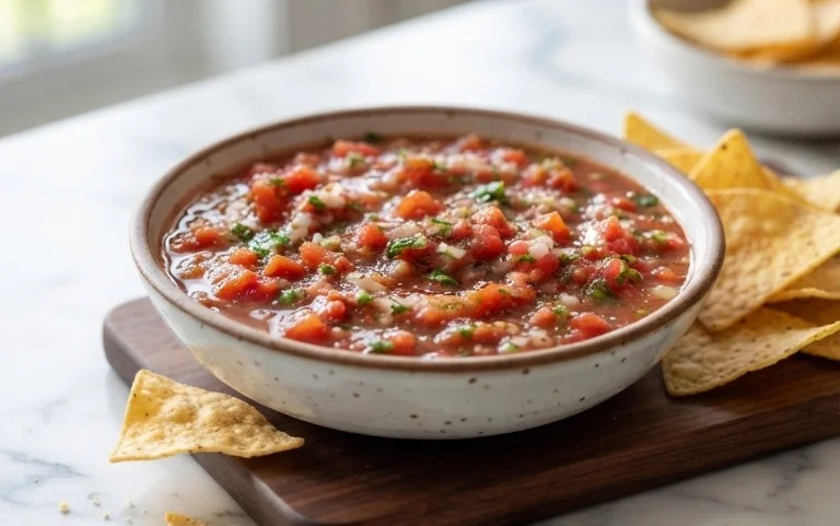 Blender Salsa (Restaurant Style Salsa)