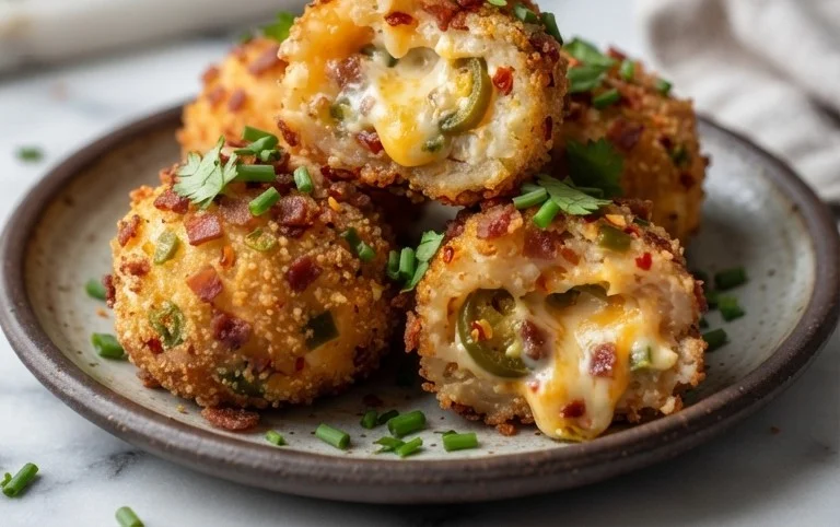 Beef Bacon Jalapeño Popper Cheese Balls