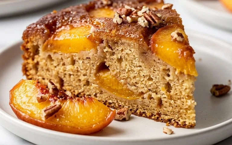 Brown Sugar Peach Cake