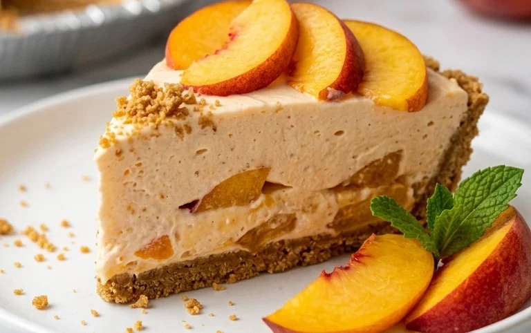 Peach Chiffon Pie