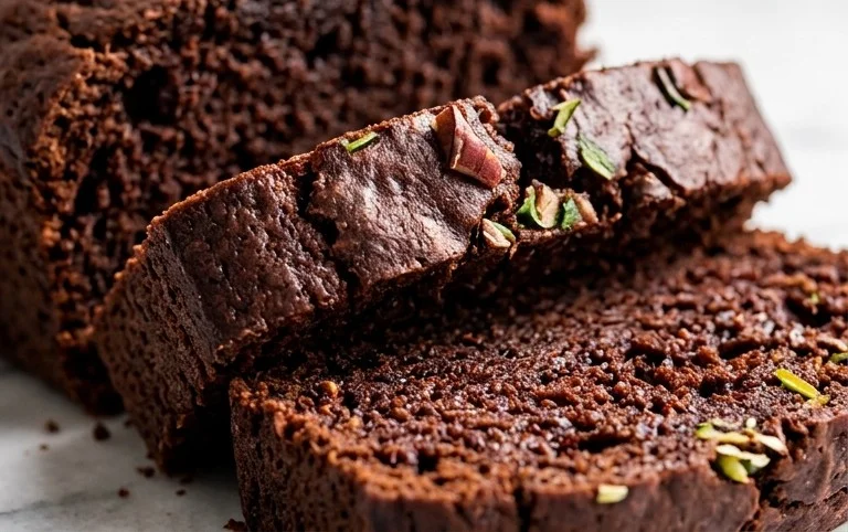 Double Dark Chocolate Zucchini Bread