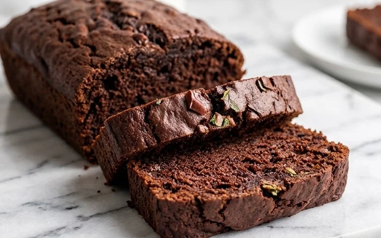 Double Dark Chocolate Zucchini Bread